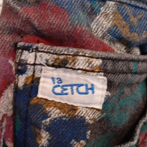 La Cetch vintage floral jeans 9 - Picture 2 of 9
